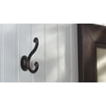 thumbnail image 4 of richelieu bp9252990 3-11/16 inch double iron coat hook, 4 of 4