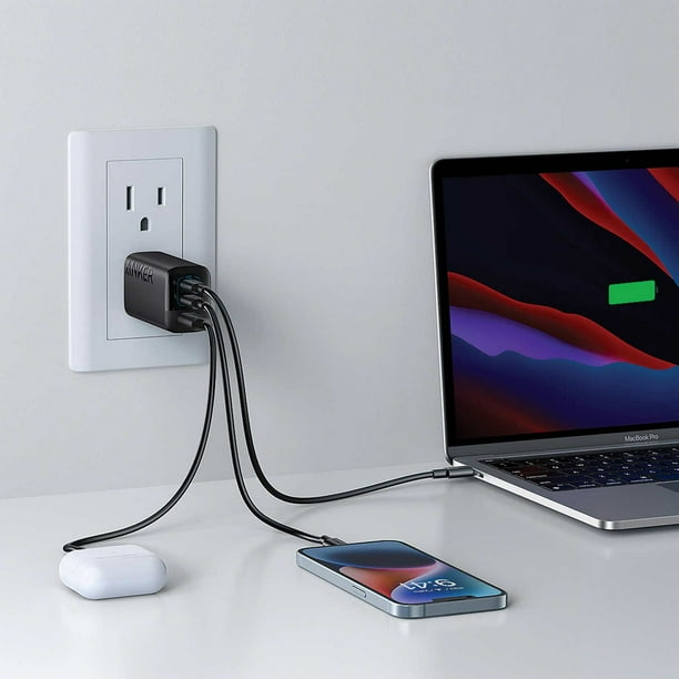 Anker Fast Charging Tablet Single Charger Black - Walmart