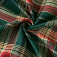 thumbnail image 5 of XmhyTop-A Christmas Couch Cover - Modern Coffee Plaid Jacquard Sectional Sofa Slipcover 71"x 134", Green, 5 of 5