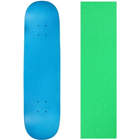 Skateboard Deck Pro 7-Ply Canadian Maple NEON BLUE With Griptape 7.5  - 8.5 price history on PriceWatchPro