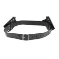 thumbnail image 3 of Belt Medieval Rapier Frog Scabbard Belt Hanger Steampunk Ajustable Medieval Frog Dual Frog para Vikings Performance Negro CUTICAT Vaina, 3 of 8