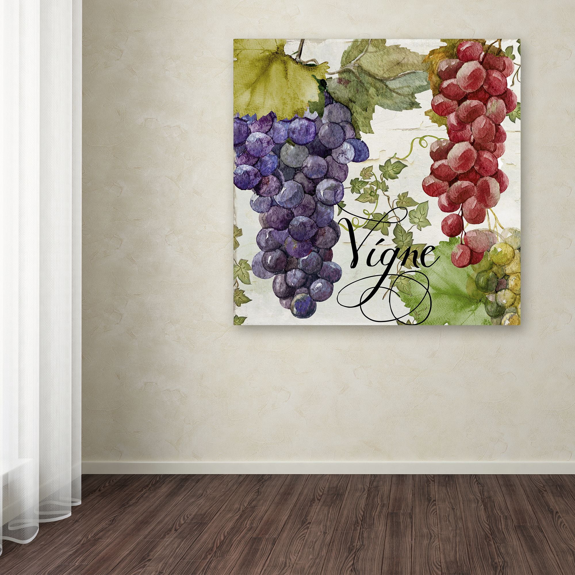Trademark Fine Art "Wines of Paris I" Canvas Art by Color Bakery