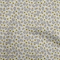 thumbnail image 1 of oneOone Velvet Yellow Fabric Floral Dress Material Fabric Print Fabric By The Yard 58 Inch Wide, 1 of 5