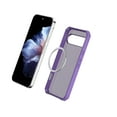 thumbnail image 2 of ELEHOLD Full Body Case for Google Pixel 9 Pro XL, Heavy Duty Shockproof Translucent Matte Back Case Compatible with Magnetic Wireless Charger,Darkpurple, 2 of 7