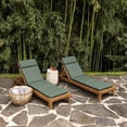 thumbnail image 3 of Outdoor Chaise Cushion, 21 x 72, Rain-Proof, Fade Resistant, Cushion for Chaise Lounger Sage Green Texture, 3 of 10