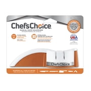 ChefsChoice Manual 2-Stage Knife Sharpener, White/Orange, D4770