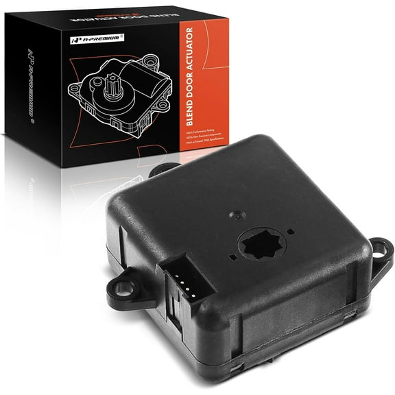 A-Premium HVAC Heater Blend Door Actuator Replacement for Hummer H3 H3T Saturn Sky Pontiac Solstice 2006-2010 Mode or Temperature Actuator Main