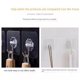 thumbnail image 5 of Gancho de Cuerno Transparente, Sin Clavos, Resistente, Sin Rastro, Sin Perforaciones, para Baño, Cocina, Gancho de Viscosa para Colgar Ropa, 5 of 10