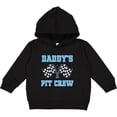 thumbnail image 2 of Inktastic Daddys Pit Crew Boys Racing Toddler Hoodie, 2 of 4