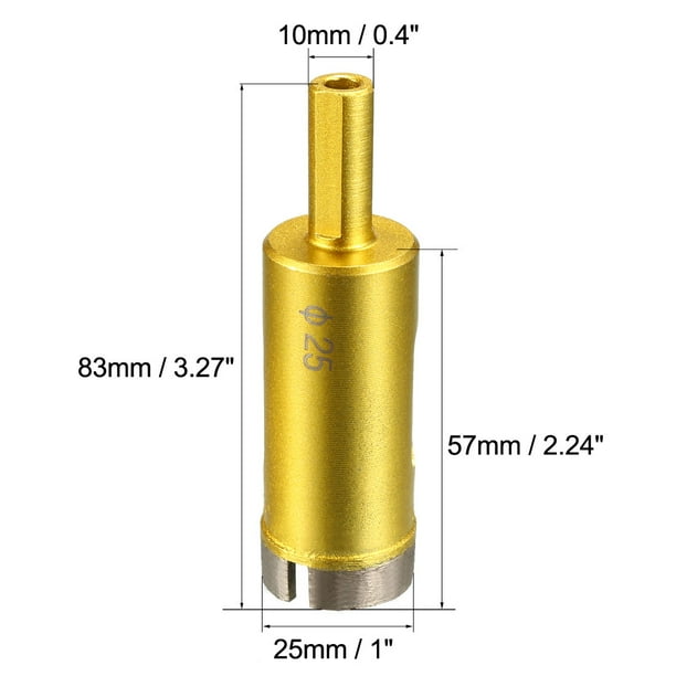 25mm Dry Wet Diamond Core Drill Bit for Granite Concrete Brick