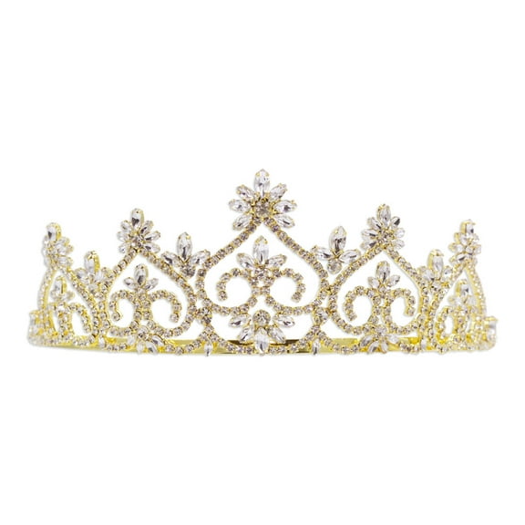 #13600 Royal Court Tiara - Gold