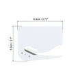 thumbnail image 2 of Uxcell Letter Opener Envelope Slitter Mail Slitter Safe Mail Opener White 3 pack, 2 of 5