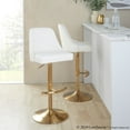 thumbnail image 5 of LumiSource Studded Marcel Adjustable Barstool - Set of  2, 5 of 11