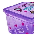 thumbnail image 2 of Caja Hello Kitty de Plástico con Tapa para Almacenamiento, 2 of 4