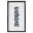 thumbnail image 2 of INK+IVY Cerulean Stones Real Natural Agate Framed Shadowbox in Blue, 2 of 7