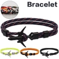thumbnail image 2 of Fashion Anchor Airplane Bracelet Personalized Polyester Rope Bracelet Great Gift for Women Men New, 2 of 7