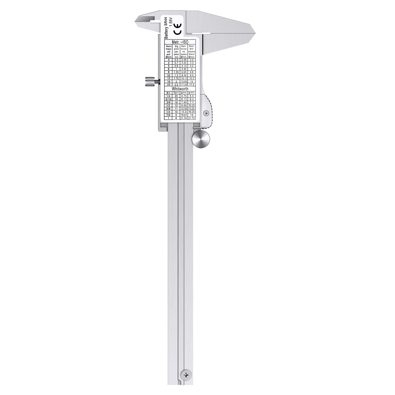 Neoteck 150mm Electronic Digital Caliper Vernier Caliper Gauge Micrometer Ruler