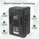 thumbnail image 3 of Batería DTK de 80 V, máx. 2500 mAh, para herramientas eléctricas Kobalt, 3 of 6