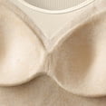 thumbnail image 6 of Wensltd Women Thermal Vest Seamless Built in Bras Padding Fleece Lined Base Layer Top Winter Warmth Casual Everyday Black, 6 of 6