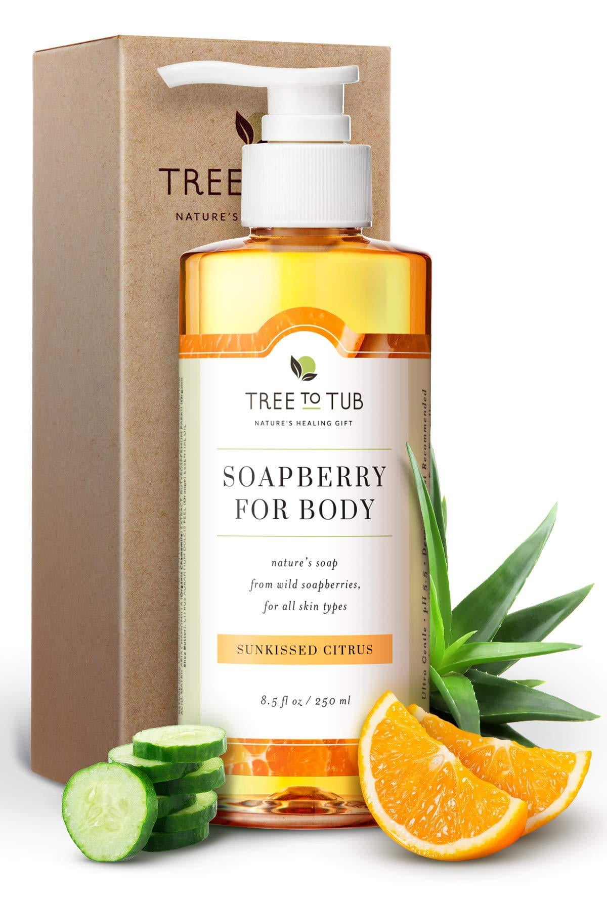 Sensitive Skin Body Wash by Tree to Tub pH 5.5 Balanced Moisturizing