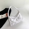 thumbnail image 4 of Bolso de media luna para mujer, Bolso de mano acolchado de gran capacidad para las axilas, Bolso de mano de moda para todos los días, 4 of 8