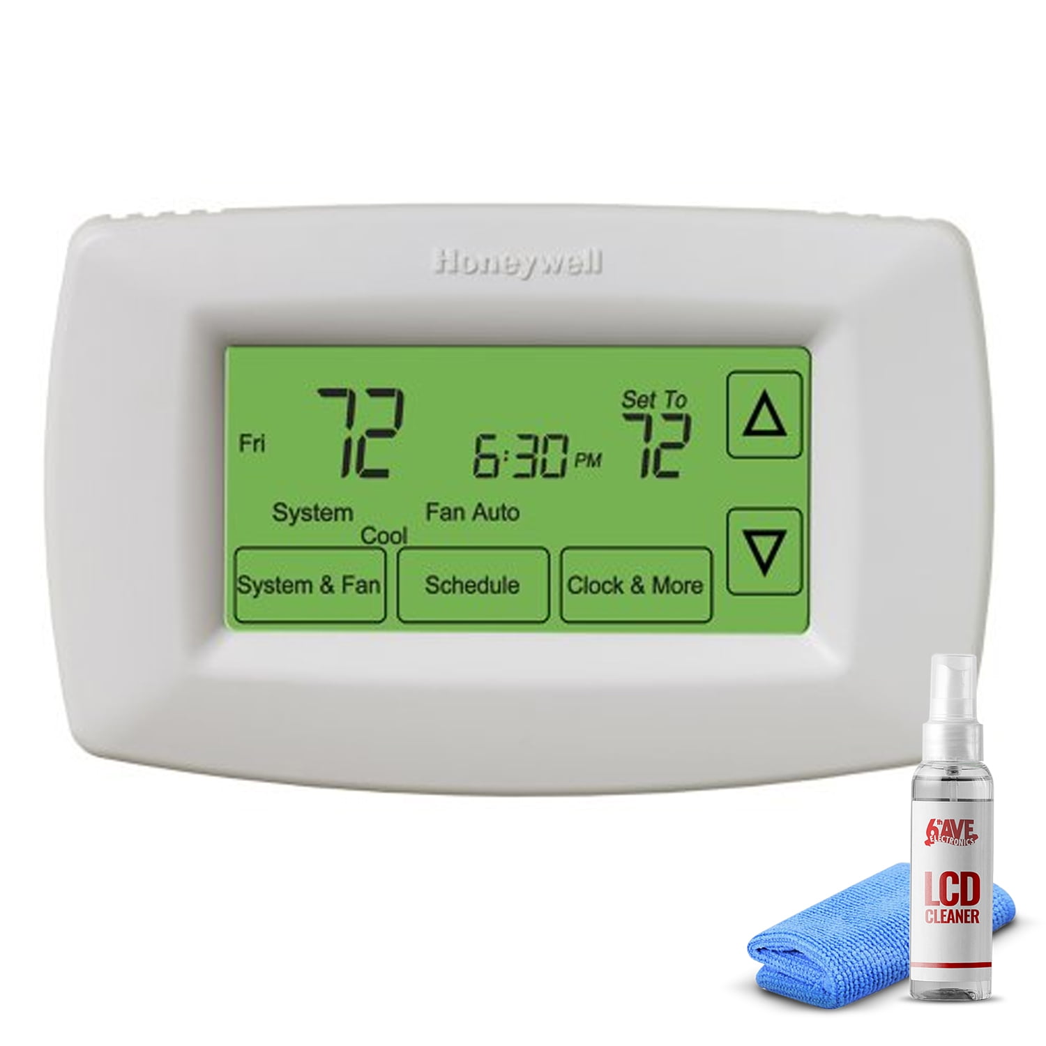 thermostat lcd screen blank brands