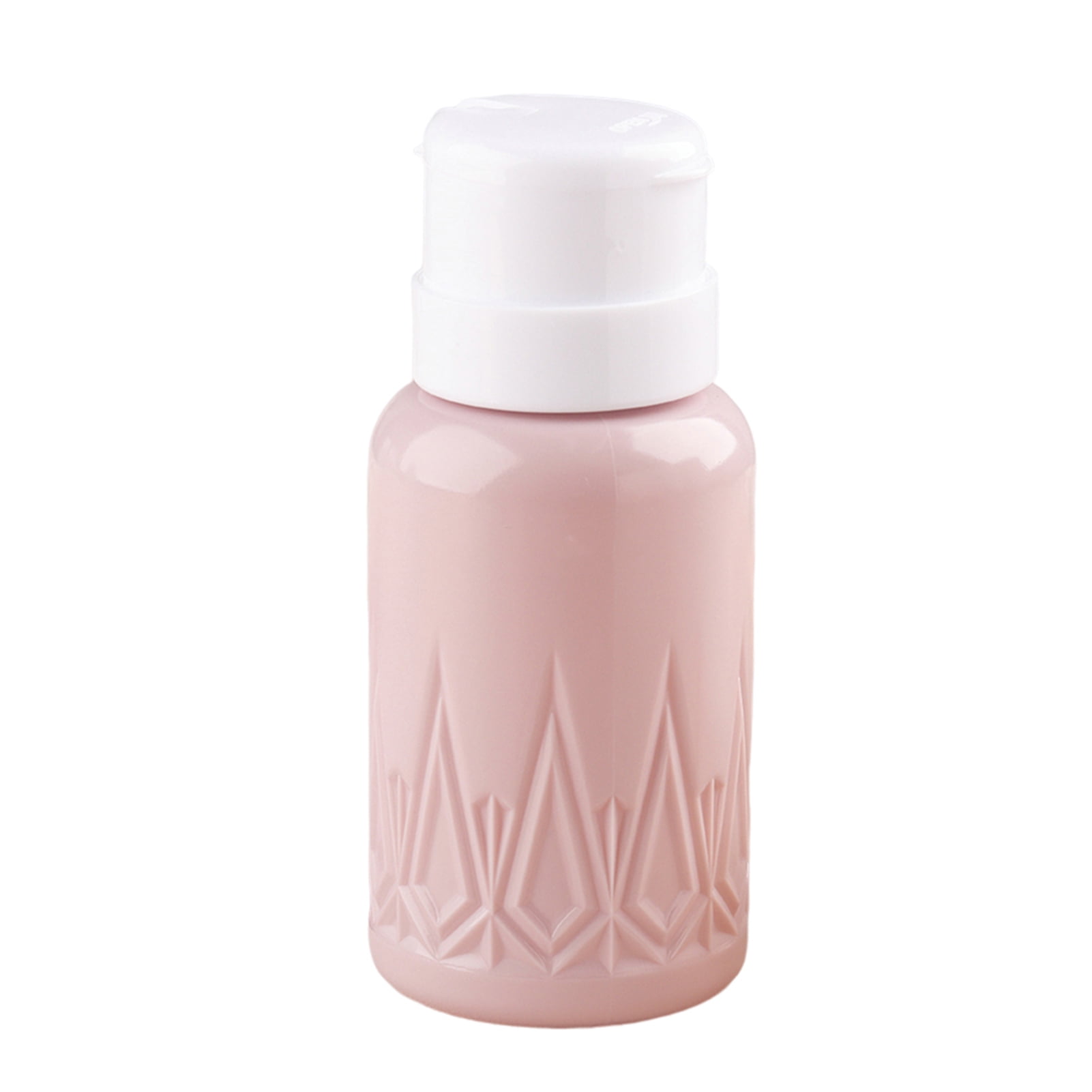 Liquid Pump Dispenser Portable Nail Polishs Remover Empty Bottle