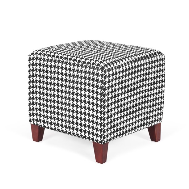 Homebeez Fabric Ottoman Square Footstool Padded Footrest Seat Sofa