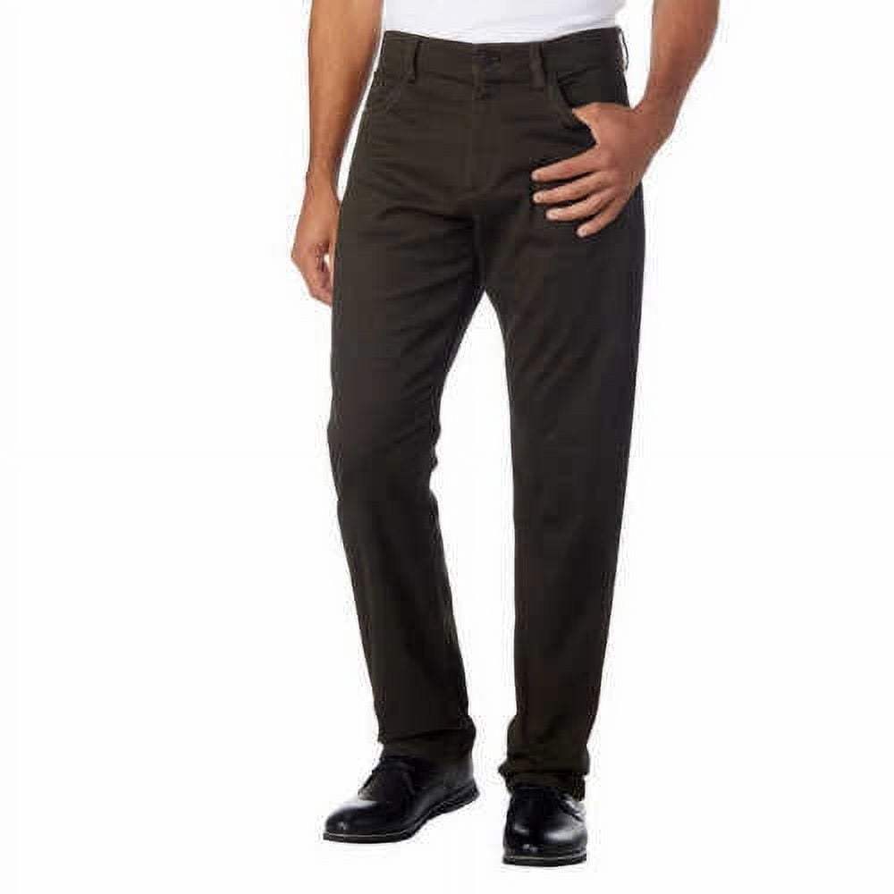 slim fit dress slacks Black Slim-Fit Men's Dress Pants main image 1