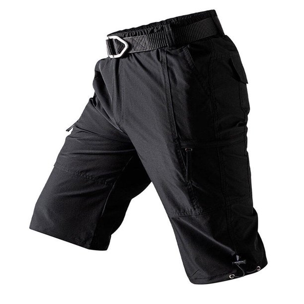 pstuiky Pantalones cortos deportivos para hombre, Pantalones cortos cargo cómodos con botones y bolsillos informales de verano para hombre Pantalones cortos para correr para hombre