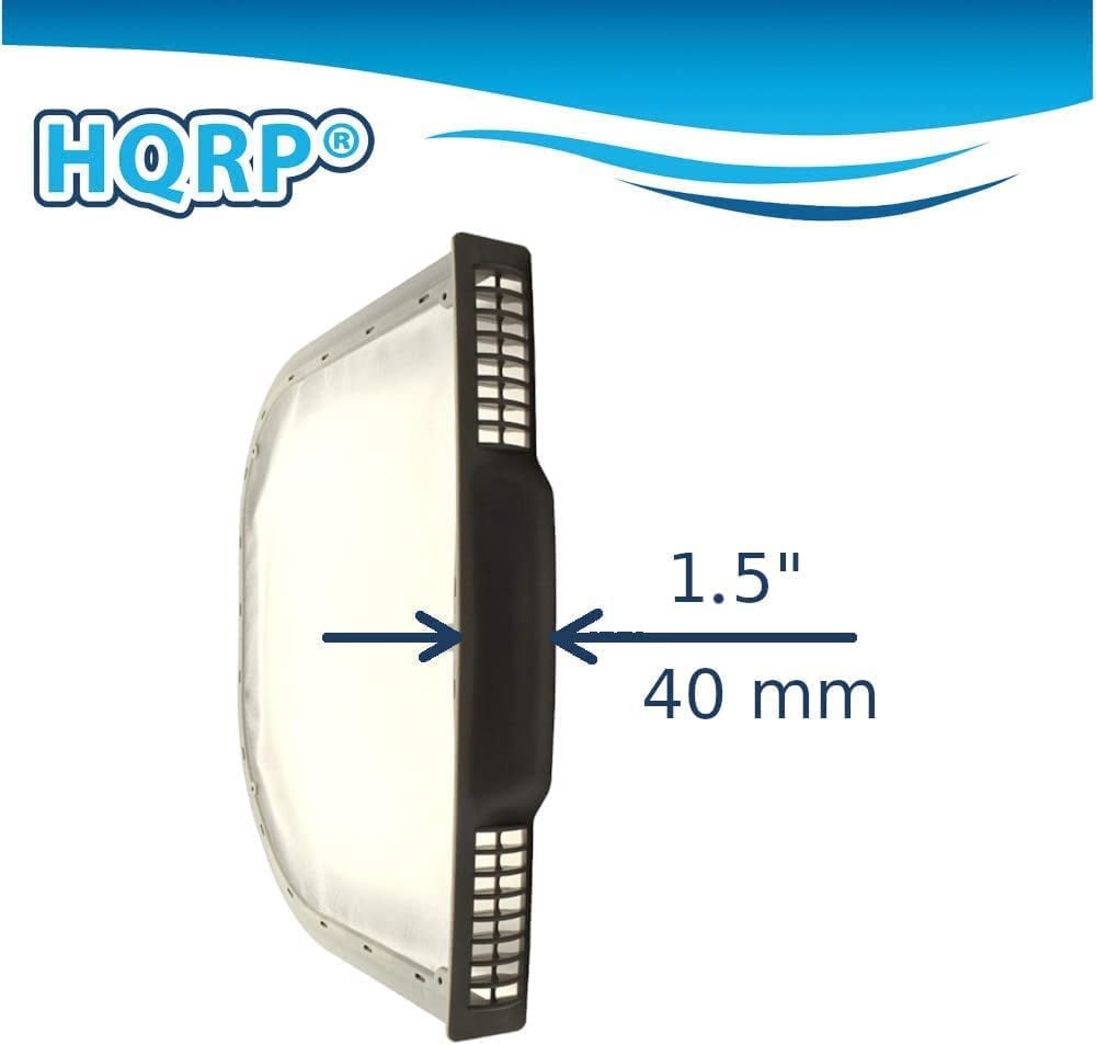 HQRP 2-pack Dryer Lint Filter works with LG DLE1101W, DLE4801W, DLE4870W, DLE4901W, DLE5001W, DLEX5101V, DLEX5101W, DLG4802W, DLGX5102V, DLGX5102W, RN1317AS, RV1317TS Dryers