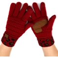 thumbnail image 1 of Gant Côtelé Solide pour Femme avec Embouts Intelligents (G-20)(G-33), 1 of 2