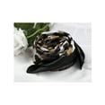 thumbnail image 2 of INSPIRE CHIC Women's Leopard Print Square Kerchief Head Scarf Neckerchief Brown, 2 of 6