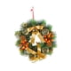 thumbnail image 5 of Corona de anillo Floral artificial BLESIY dorado, 5 of 8