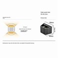 thumbnail image 5 of Solar Wall Light Outdoor Up-Down Lighting LED Lamp Solar Wall Washing Lights for Courtyard Garden Di, 5 of 5