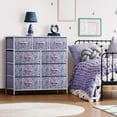 thumbnail image 3 of Sorbus Large 9 Drawer Dresser for Kids Bedroom, Tie-Dye Colors, 3 of 7