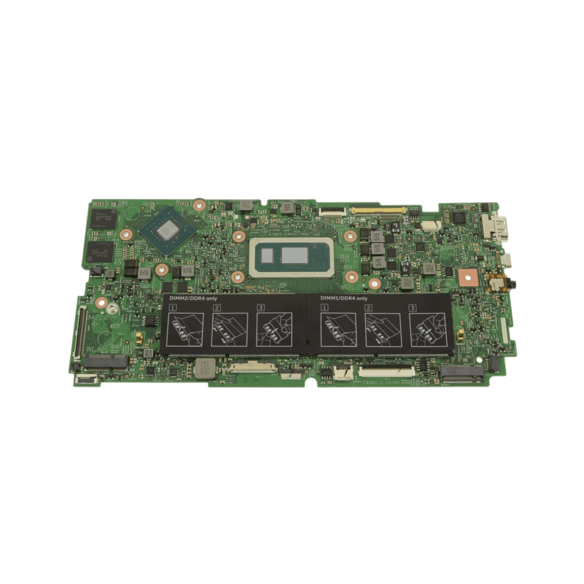 Pre-Owned Dell Inspiron 15 7586 2-in-1 Laptop Motherboard with i7-8565U, Quad Core and DDR4 – C6KN0