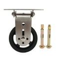 thumbnail image 2 of Cable Pulley Wheel, Durable Metal Bracket Bidirectional Rotation Traction Wheel, 360 Degree Rotation Quiet Bearings Small Pulley System for Home, Gym, 2 of 8