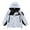 White, variant on Boys Jacket Spring Autumn Casual Outdoor Windbreaker Kids Jacket Lightweight Hooded For 6-15 Years White,10-11 Years