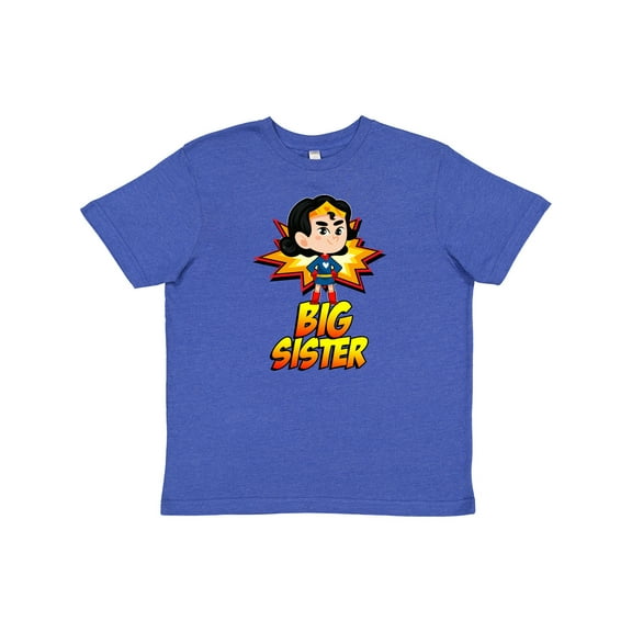 Inktastic Big Sister Superhero Youth T-Shirt