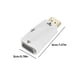 thumbnail image 4 of HDMI-Compatible con el adaptador VGA con salida de audio PROYECTOR DE PROYECTOR DE PROYECTOR DE VIDEO 1080P CONVERTADOR DE DVD Conector de DVD Caja de hombre blanco kenally EL005768-01, 4 of 7