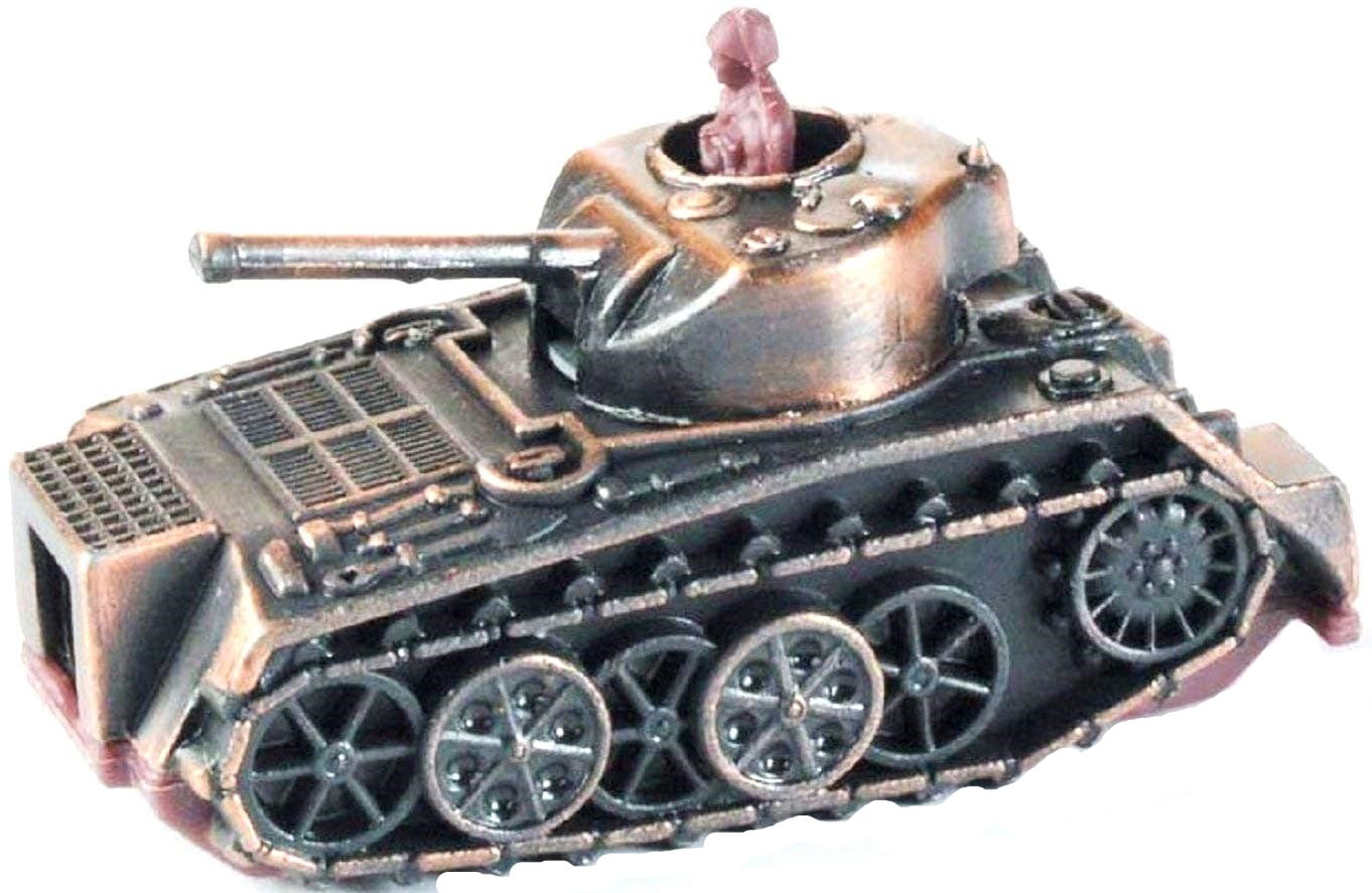 Old Time Tank Die Cast Metal Collectible Pencil Sharpener