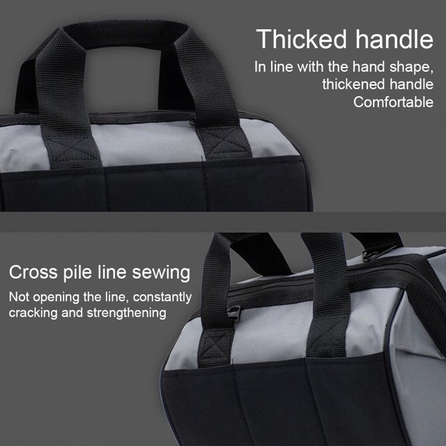 Outils de Quincaillerie Organisateur Oxford Imperméable Sac Multi-Fonction Ensemble d'Outils Sac à Main pour Électricien Charpentier Sacs pour Électricien Charpentier Réparation Type 2