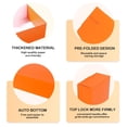 thumbnail image 3 of Caja de regalo NEWSNOW, 23 x 15 x 8 cm, 10 unidades, color naranja, 3 of 7