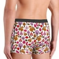 thumbnail image 3 of Goofa Squirrel In The Forest Printed Men's Boxer Briefs Underwear, Moisture-Wicking Underwear, Trunk,Soft and Breathable Cotton Underwear-Small, 3 of 9