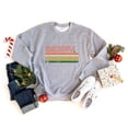 thumbnail image 4 of Retro Merry Stripes | Sweatshirt, 4 of 5