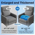 thumbnail image 7 of Gel Seat Cushion, Heavy-Duty Honeycomb Gel Seat Cushion for Long Sitting Pressure Relief, Non-Slip Soft Breathable Cooling Cushion for Office Chair Car Seat, Ergonomic Support (Black), 7 of 7