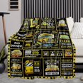 thumbnail image 2 of Bus Driver Gifts for Women Men, Bus Driver Appreciation Gifts, School Bus Driver Gifts for Birthday, Unique Best Gifts for Bus Driver, Back to School Gifts Throw Blanket 60" X 50", 2 of 6