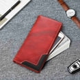 thumbnail image 2 of Billetera con bloqueo RFID para hombre | Díptico de cuero de plena flor para hombre | Bolso vintage de gran capacidad | Organizador de viajes y negocios | Ranuras para tarjetas, ventana de, 2 of 4