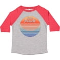 thumbnail image 3 of Inktastic Lake Powell Retro Sunset Boys or Girls Toddler T-Shirt, 3 of 5
